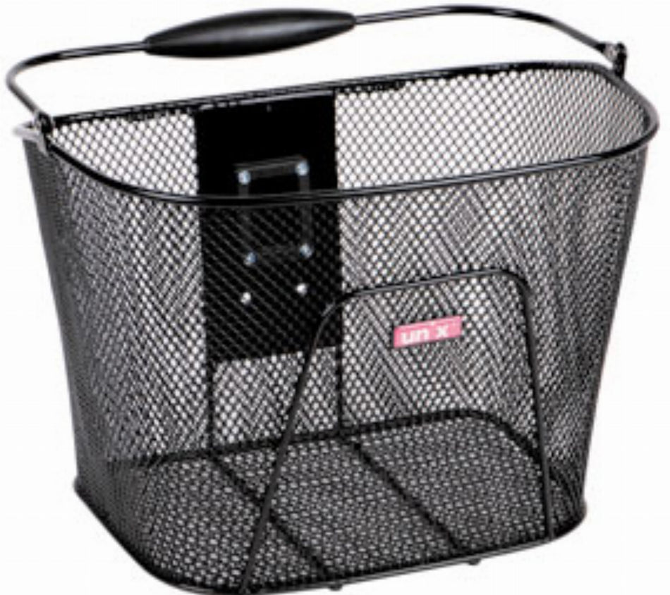 Unix Ricco Vorderradkorb schwarz 16 L