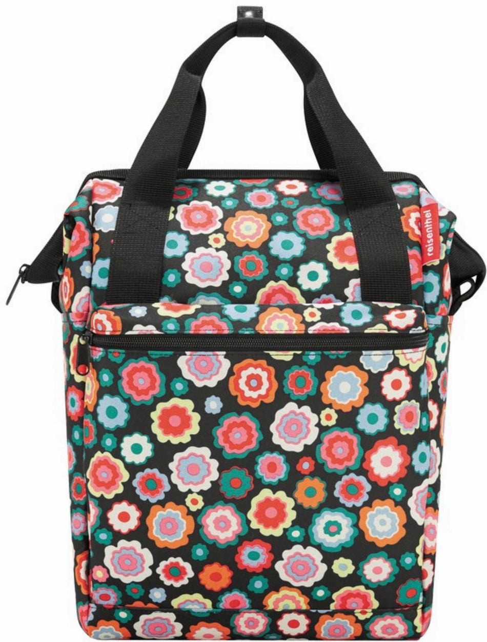 KLICKfix Roomy GT Gepäckträgertasche happy flowers 12 L