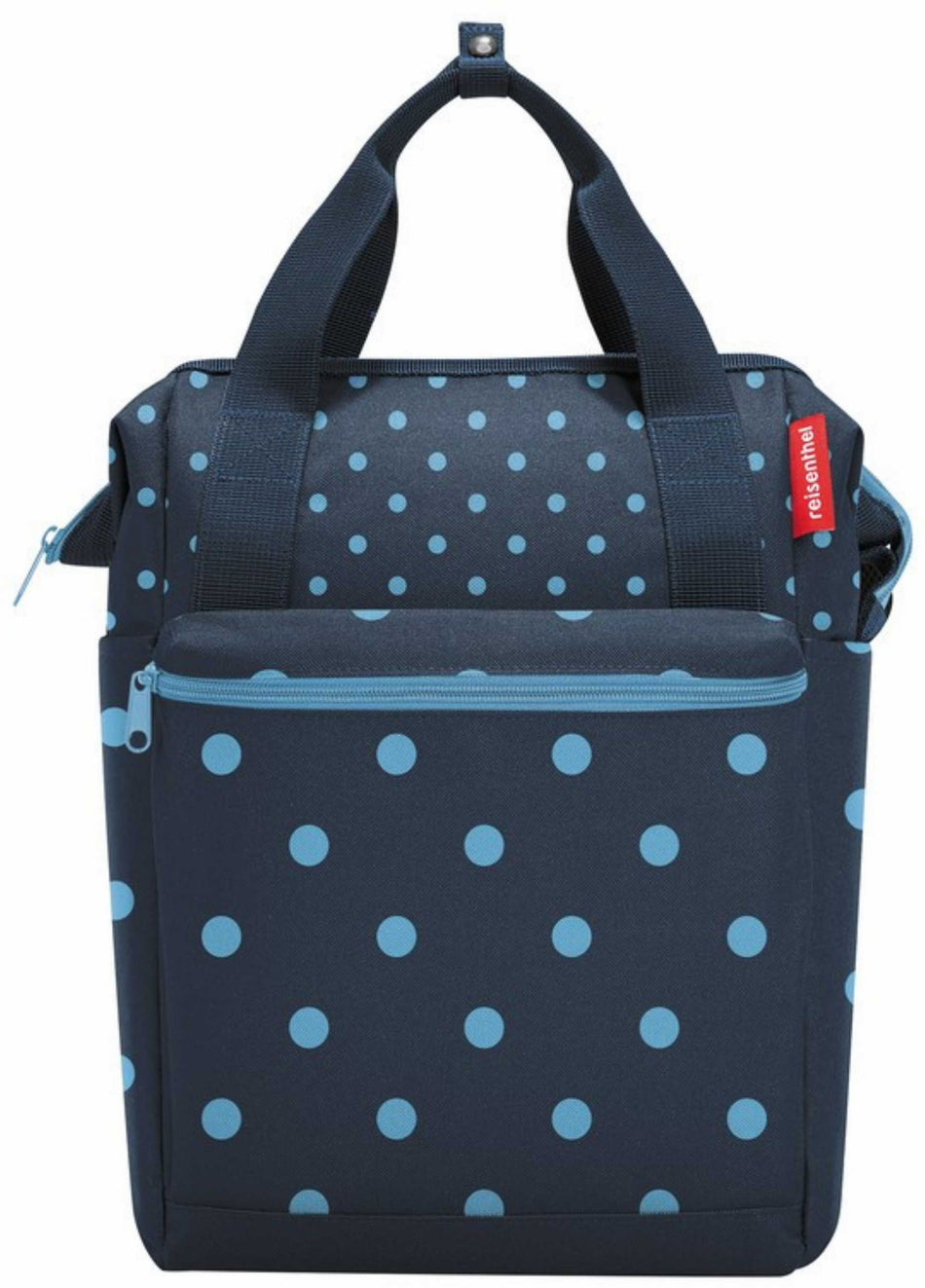 KLICKfix Roomy GT Gepäckträgertasche mixed dots blue 12 L