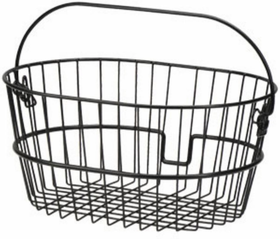 KLICKfix Standard Vorderradkorb schwarz 16 L