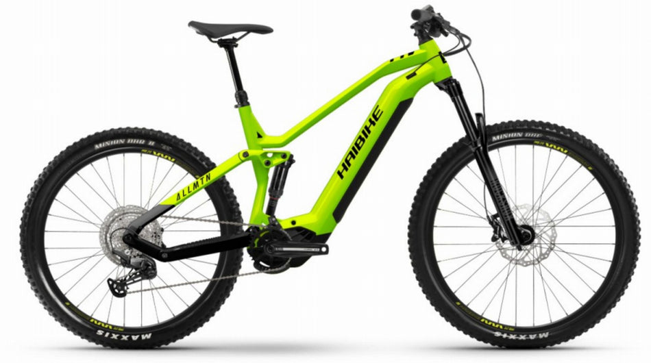 Haibike AllMtn 3 720 Wh E-Bike Fully 29"/27,5" lime/black - gloss