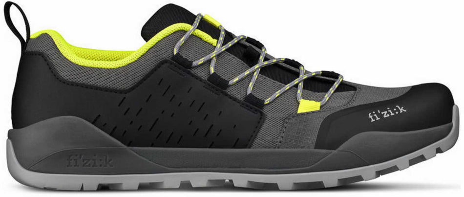 Fizik Terra Ergolace X2 MTB-Schuhe grau/gelb fluo
