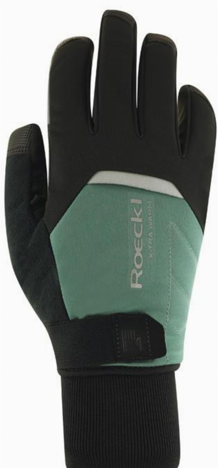 Roeckl Villach 3 Extra Warm Handschuhe lang black/silver pine
