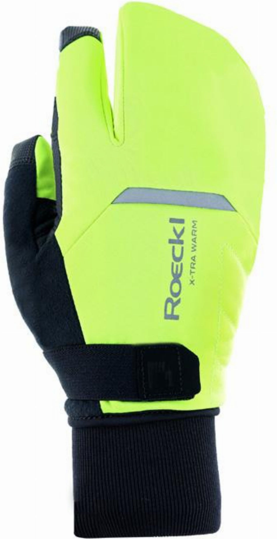 Roeckl Villach 3 Trigger Extra Warm Handschuhe lang fluo yellow