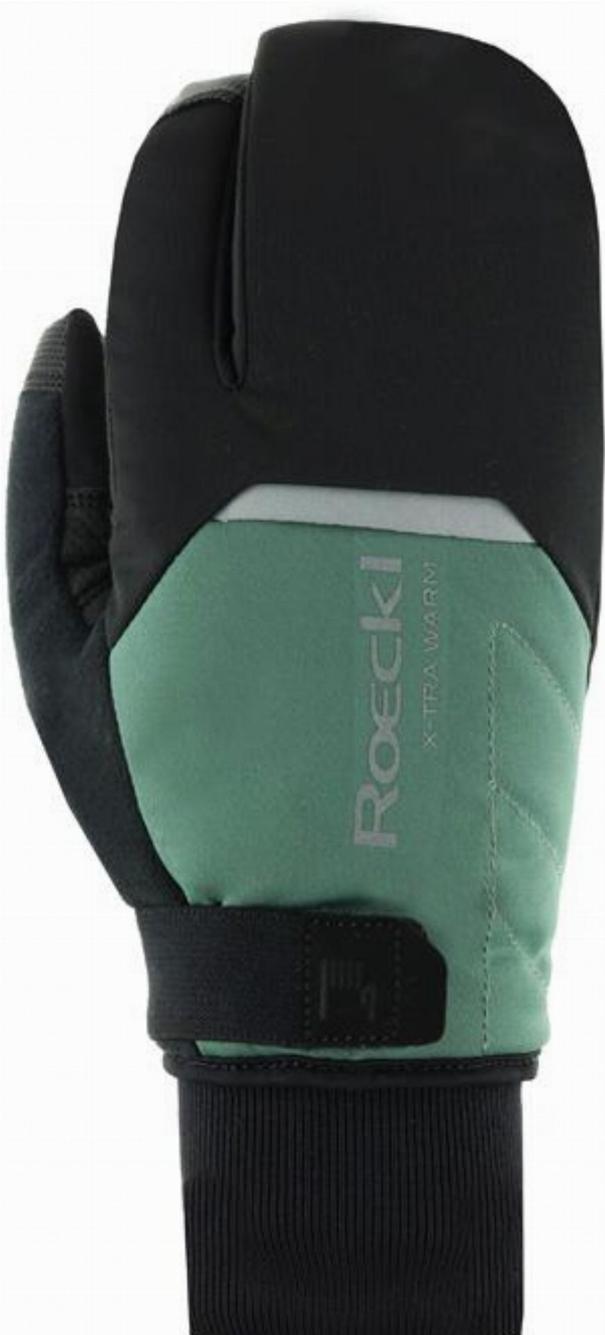 Roeckl Villach 3 Trigger Extra Warm Handschuhe lang black/silver pine