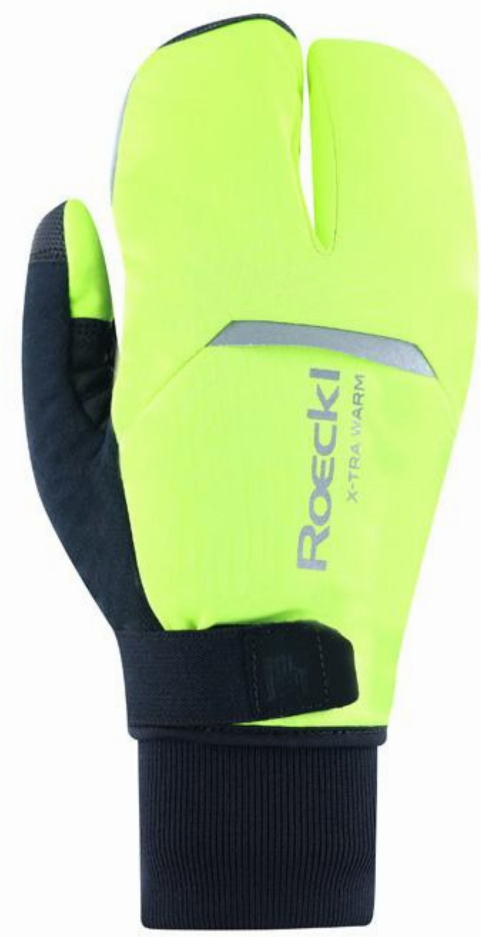 Roeckl Villach 3 Lobster Extra Warm Handschuhe lang fluo yellow
