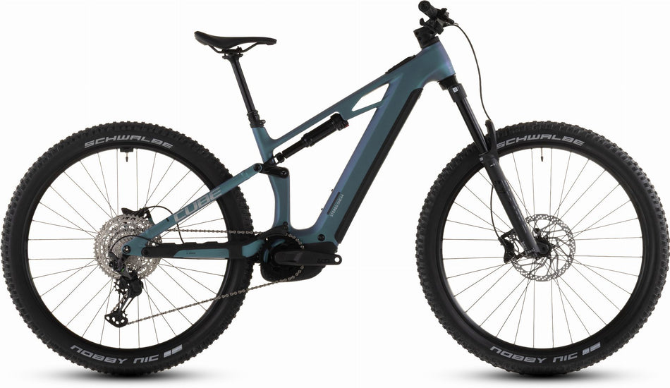 Cube Stereo Hybrid ONE44 HPC Race 800 Wh E-Bike Fully smaragdgrey´n´prism