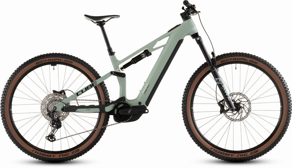 Cube Stereo Hybrid One44 HPC Race 800 Wh E-Bike Fully driedherbs´n´black