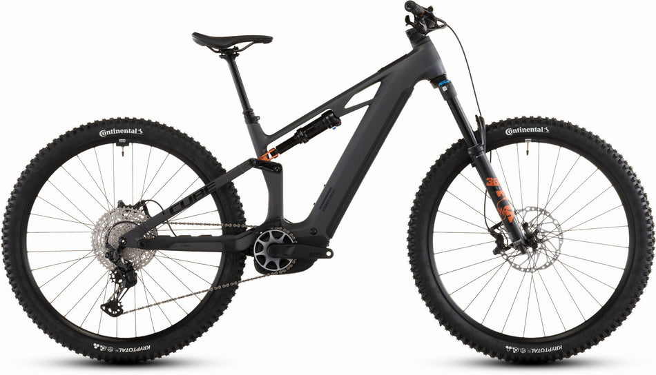 Cube Stereo Hybrid One44 HPC SLX 800 Wh E-Bike Fully slabgrey´n´orange