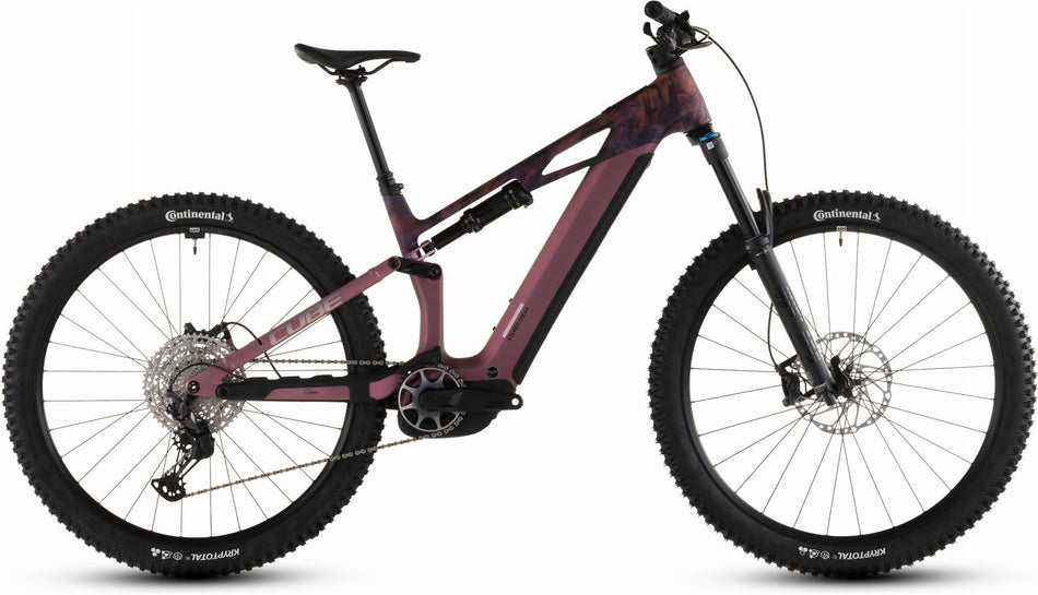 Cube Stereo Hybrid One44 HPC SLX 800 Wh E-Bike Fully shiftblush´n´art