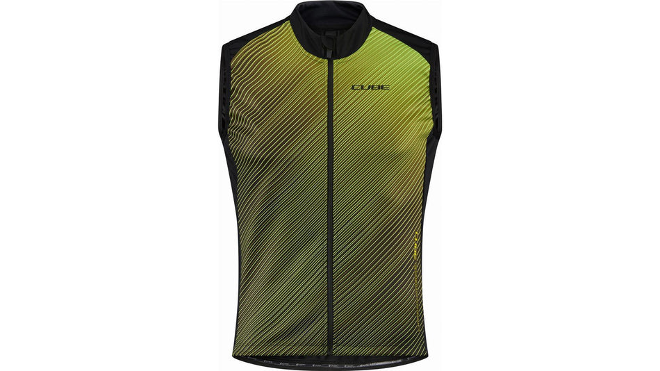 Cube Blackline Softshellweste Safety black´n´neon yellow