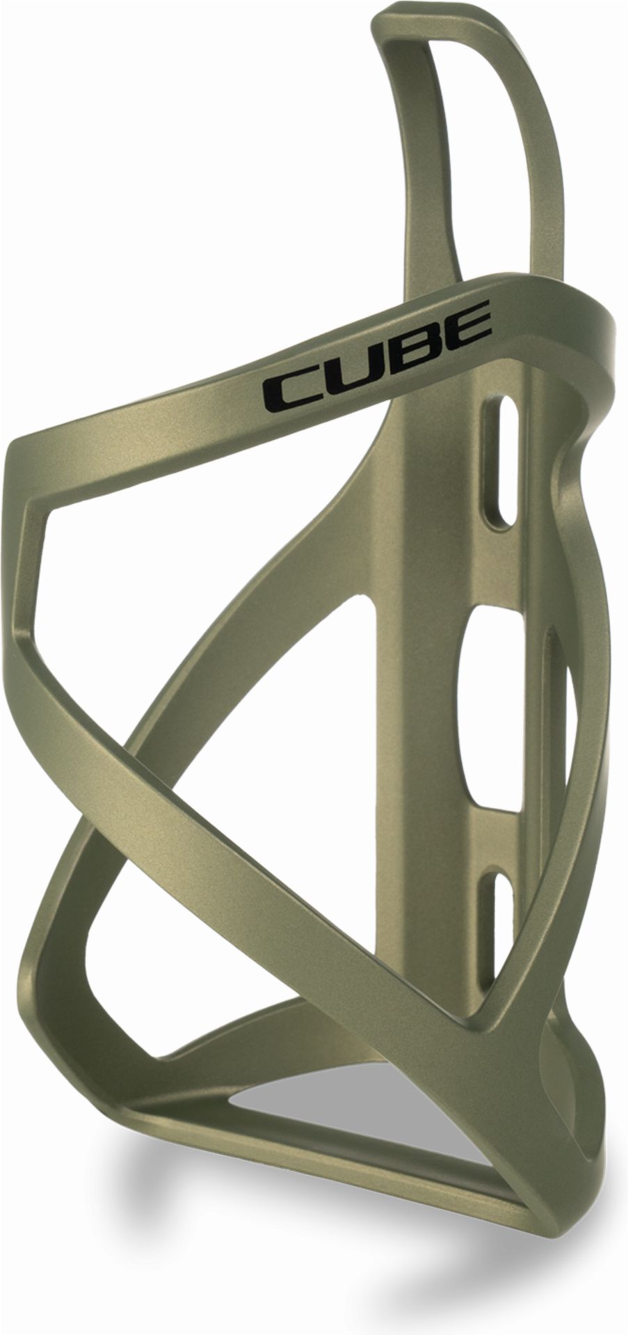 Cube Flaschenhalter HPP Left-Hand Sidecage matt reed green´n´black