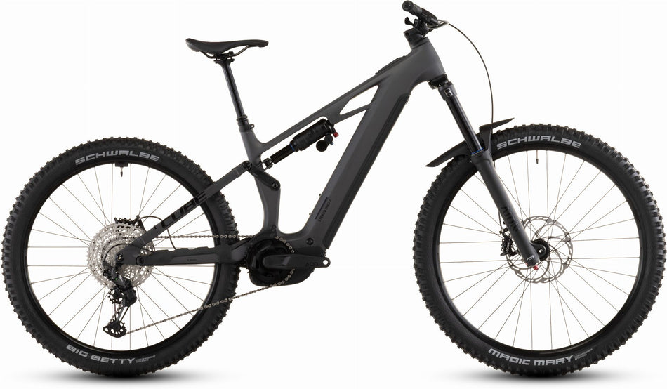 Cube Stereo Hybrid ONE77 HPC Race 800 Wh E-Bike Fully 29"/27,5" irongrey´n´black