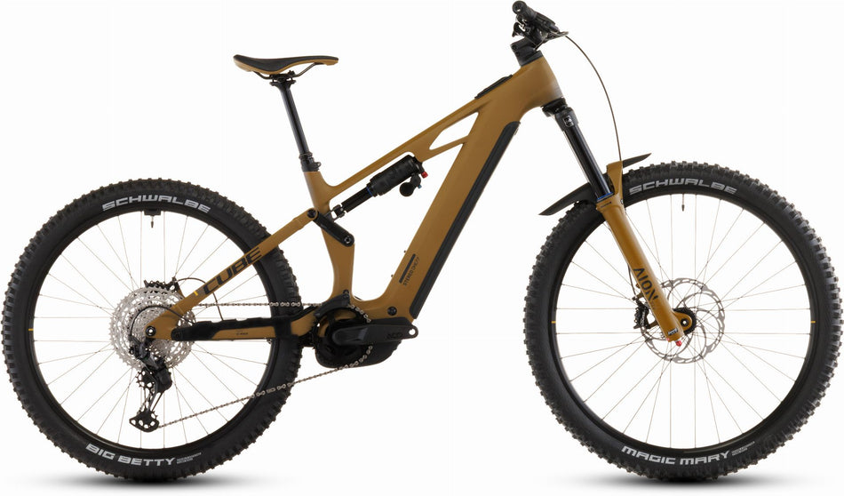 Cube Stereo Hybrid One77 HPC Race 800 Wh E-Bike Fully 29"/27,5" willowgreen´n´black