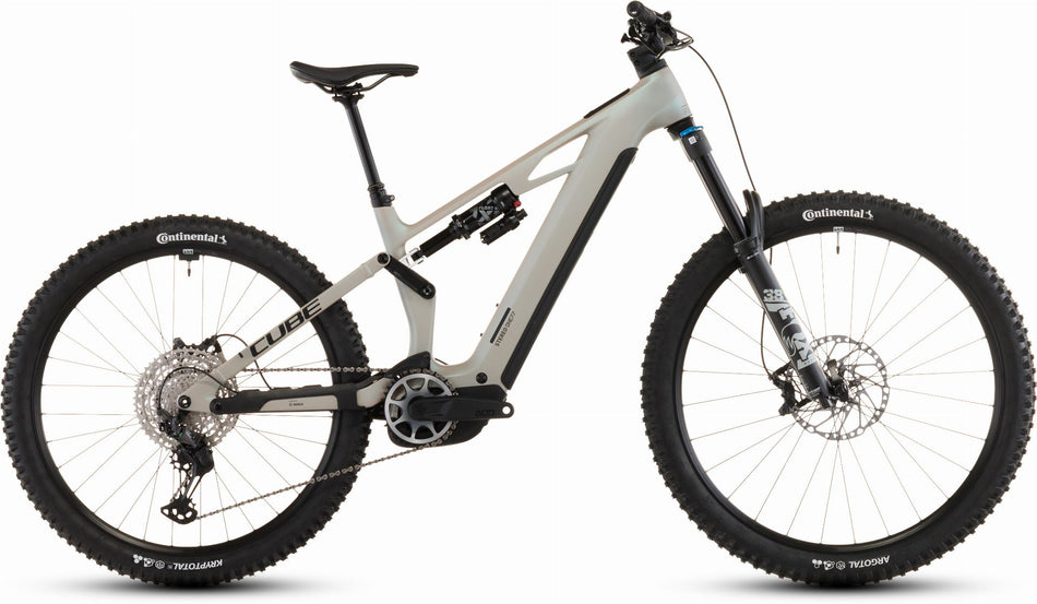 Cube Stereo Hybrid One77 HPC SLX 800 Wh E-Bike Fully 29"/27,5" glintsand´n´black