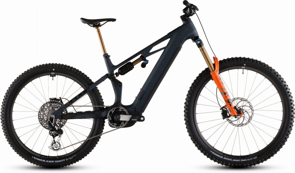 Cube Stereo Hybrid One77 HPC SLT 800 Wh E-Bike Fully 29"/27,5" galaxy´n´orange