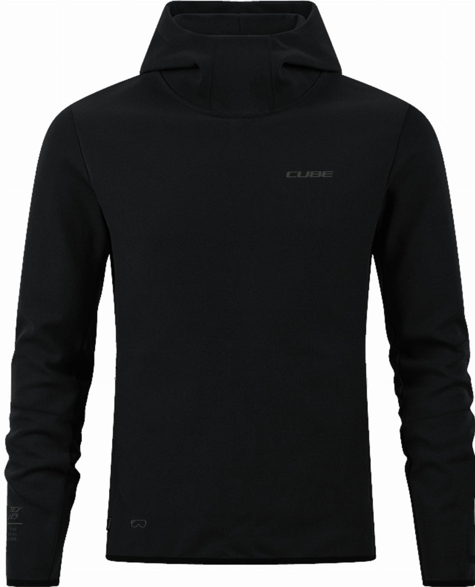 Cube Vertex Hoodie black