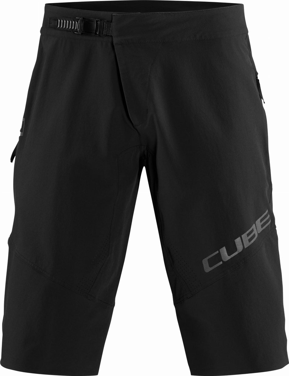 Cube Vertex Baggy Shorts X Actionteam black