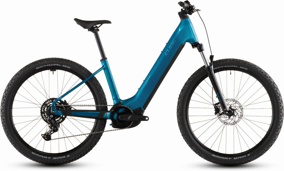 Cube Reaction Hybrid Performance 600 Wh E-Bike Hardtail Easy Entry 27,5" electricblue´n´dazzle