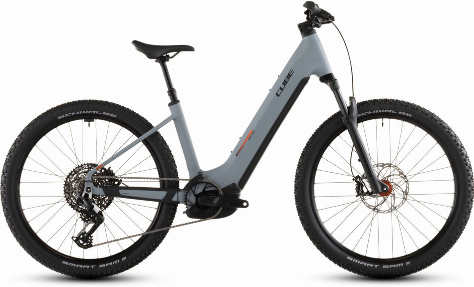 Cube Reaction Hybrid Race 800 Wh E-Bike Hardtail Easy Entry 27,5" vulcan´n´orange
