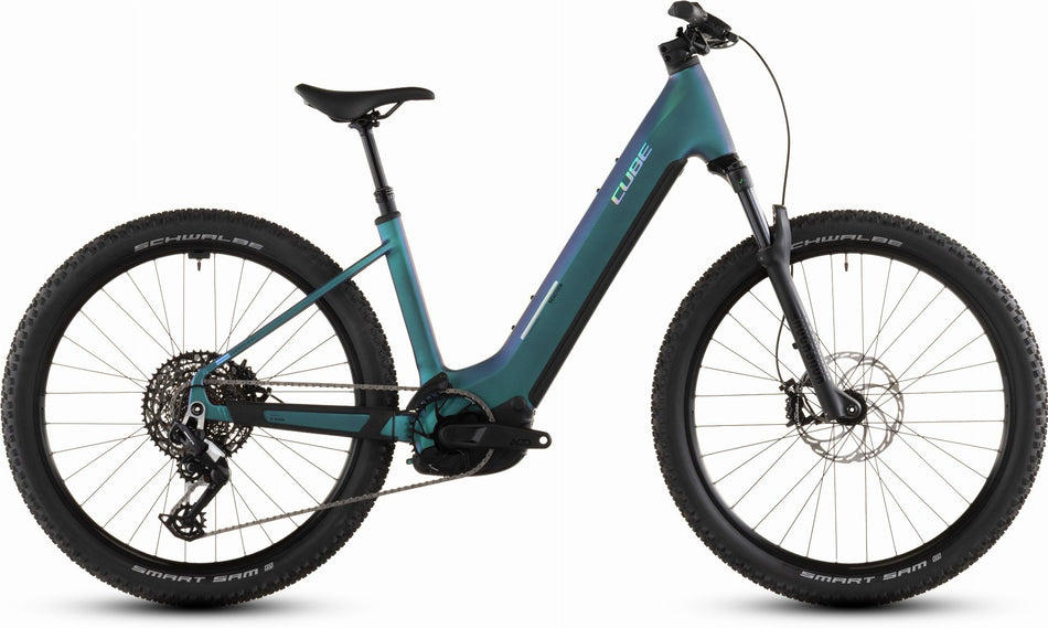 Cube Reaction Hybrid Race 800 Wh E-Bike Hardtail Easy Entry 27,5" polarlight´n´prism