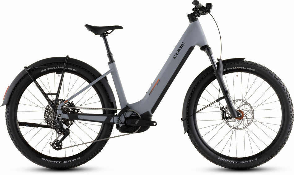 Cube Reaction Hybrid Race FE 800 Wh E-Bike Hardtail Easy Entry 27,5" vulcan´n´orange
