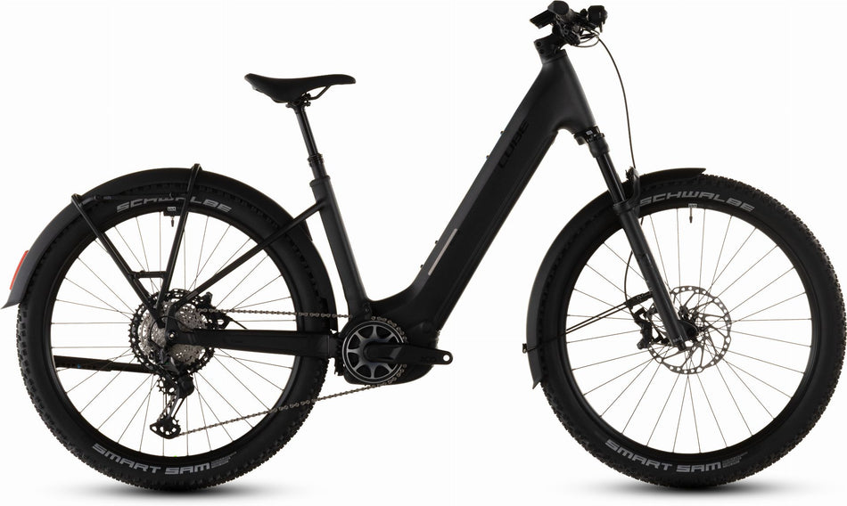 Cube Reaction Hybrid SLX FE 800 Wh E-Bike Hardtail Easy Entry 27,5" silverdust´n´chrome