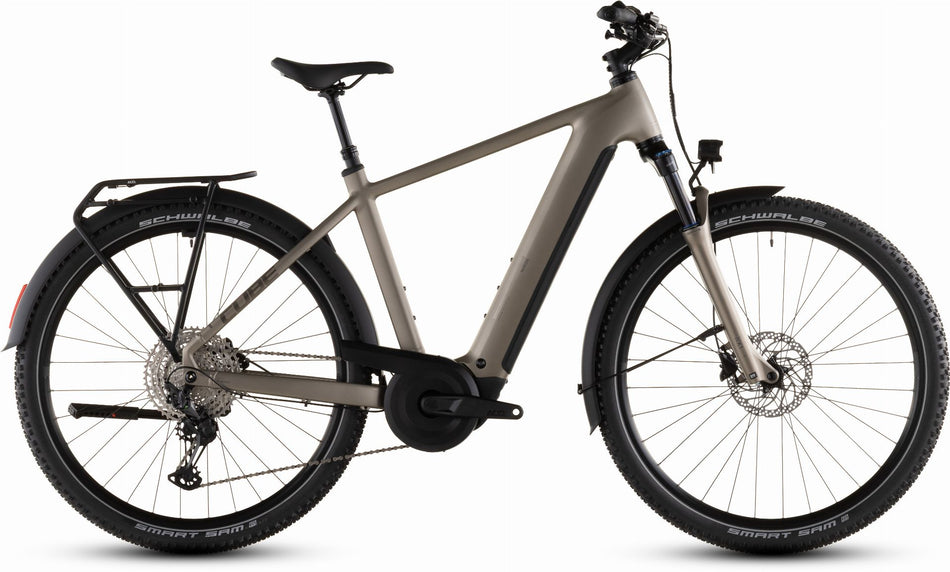 Cube Nuride Hybrid Pro 600 Wh E-Bike Diamant 28" flashstone´n´chrome