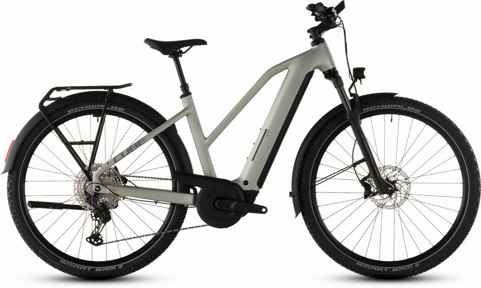 Cube Nuride Hybrid EXC 800 Wh E-Bike Trapeze 28" lemongrass´n´reflex