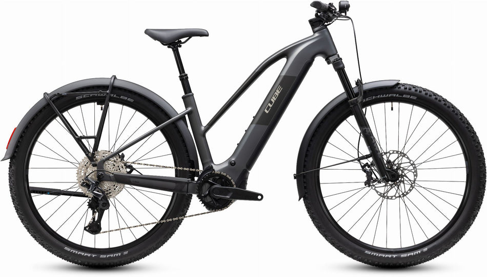 Cube Reaction Hybrid Race 800 Wh FE E-Bike Hardtail Trapeze slabgrey´n´chrome