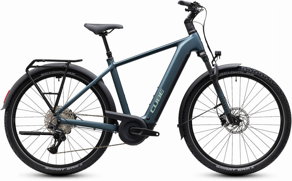 Cube Nuride Hybrid Pro 800 Wh E-Trekkingbike Diamant 28" deepteal´n´blue