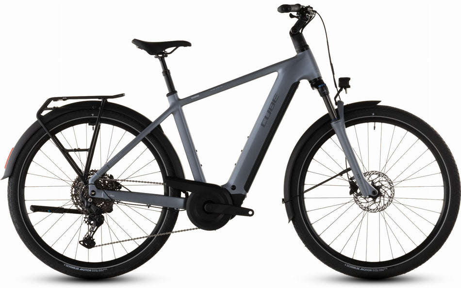 Cube Touring Hybrid Pro 800 Wh E-Bike Diamant 28" pearlgrey´n´grey