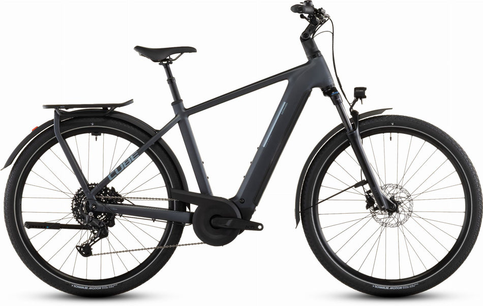 Cube Kathmandu Hybrid One 800 Wh E-Bike Diamant 28" metallicgrey´n´grey