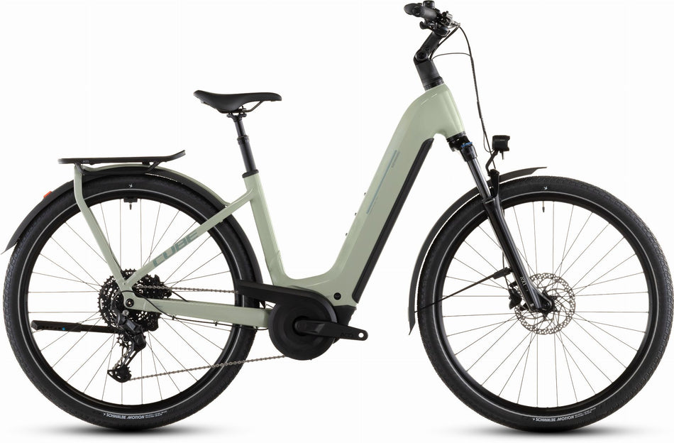 Cube Kathmandu Hybrid One 800 Wh E-Bike Easy Entry 28" pea´n´green