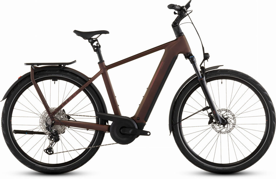 Cube Kathmandu Hybrid Pro 800 Wh E-Bike Diamant 28" sunglow´n´chrome