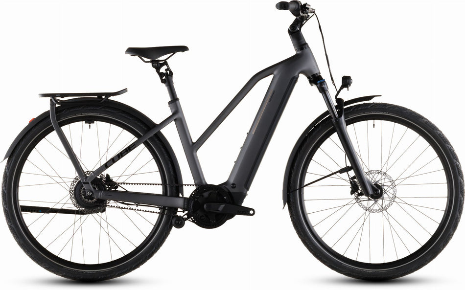 Cube Kathmandu Hybrid Comfort Pro 800 Wh E-Bike Trapeze 28" slabgrey´n´black