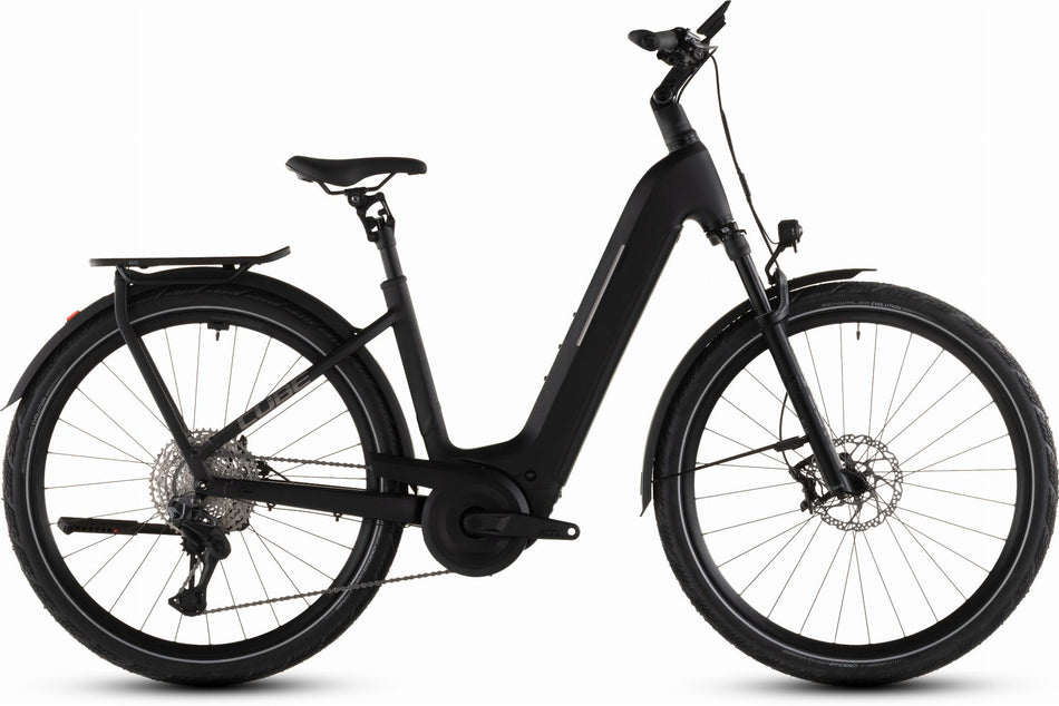 Cube Kathmandu Hybrid SLX 800 Wh E-Bike Easy Entry 28" silverdust´n´chrome