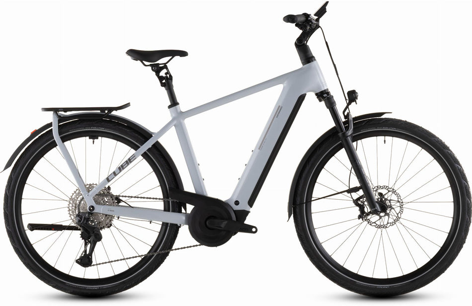 Cube Kathmandu Hybrid SLX 800 Wh E-Bike Diamant 28" foggrey´n´grey