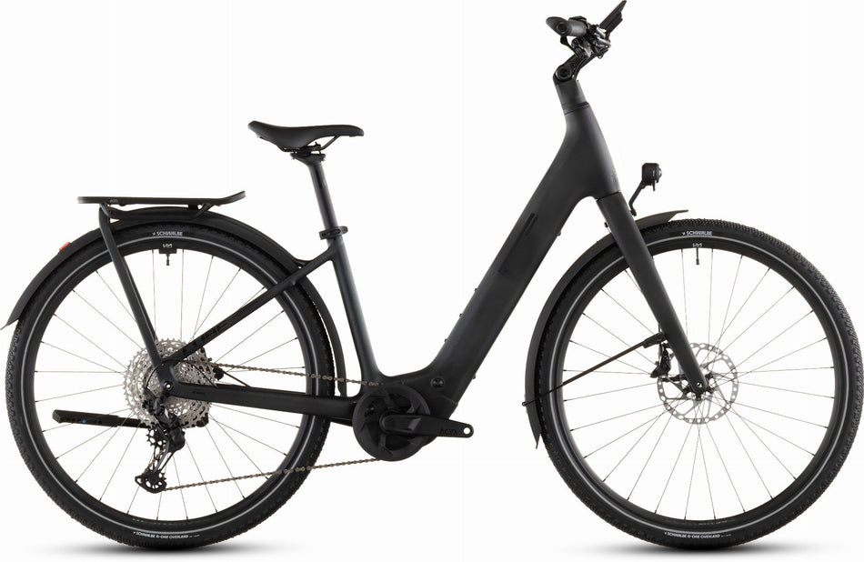 Cube Kathmandu Hybrid C:62 SLX 400 Wh X E-Bike Easy Entry 28" liquidblack´n´bluedust