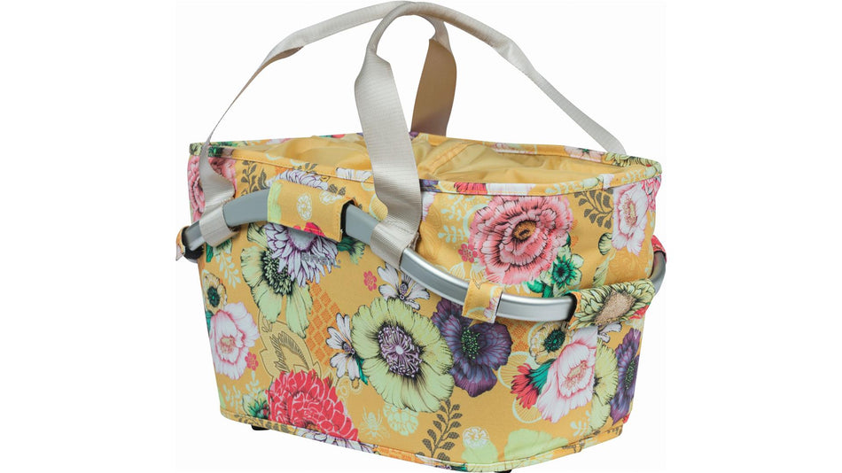 Basil Bloom Carry All Mik Gepäckträgerkorb honey yellow 22 L