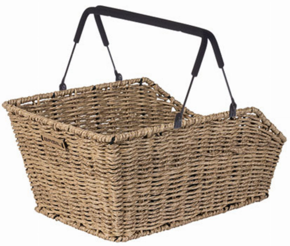 Basil Cento Rattan Look Multi Gepäckträgerkorb seagrass