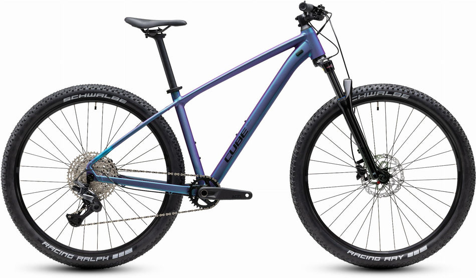 Cube Aim SLT MTB Hardtail Diamant mysticpurple´n´black