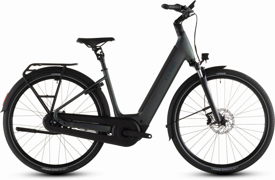 Cube Supreme RT Hybrid Comfort EXC 600 Wh E-Bike Easy Entry sagebrushgreen´n´prism