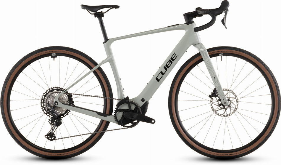 Cube Nuroad Hybrid C:62 Race 400 Wh X E-Gravel Rad Diamant 28" reedbeige´n´black