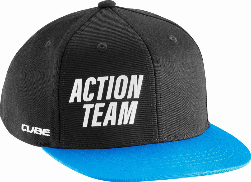 Cube Freeride Cap Rookie X Actionteam black´n´blue one size