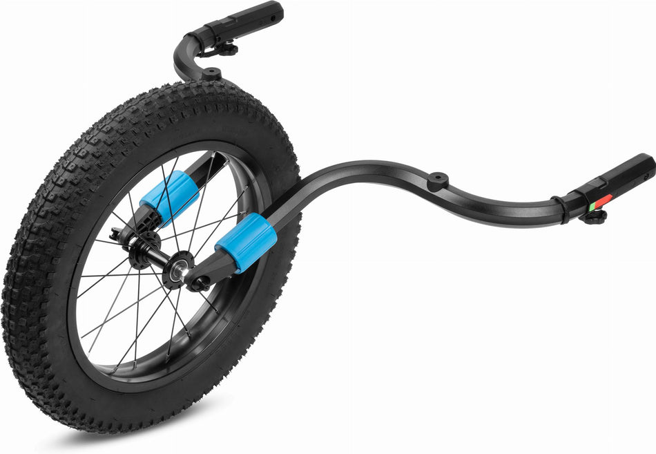 Cube Fat Wheel Jogger Kit für Kinder Fahrradanhänger Double black