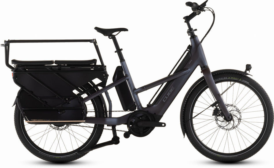 Cube Longtail Hybrid Family 800 Wh E-Lastenrad 26" haze´n´reflex one size
