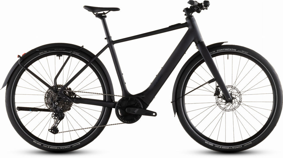 Cube Editor Hybrid Pro FE 400 Wh X E-Bike Diamant 28" coal´n´prism