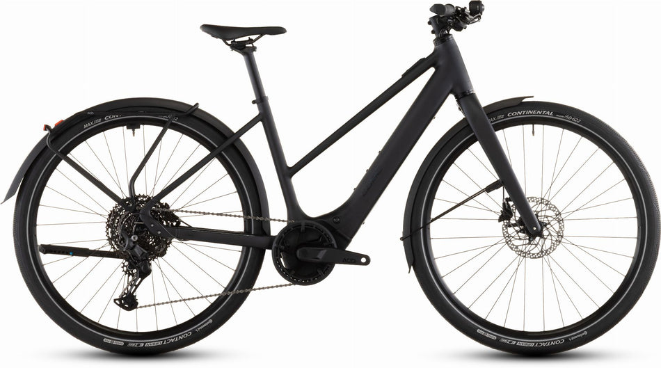 Cube Editor Hybrid Pro FE 400 Wh X E-Bike Trapeze 28" coal´n´prism