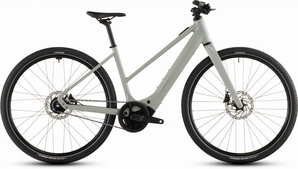 Cube Editor Hybrid SLX 400 Wh X E-Bike Trapeze 28" reedbeige´n´chrome